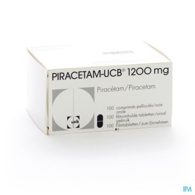 Piracetam Ucb 1200mg Comp 100x1200mg