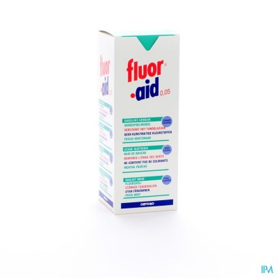 Fluor Aid 0,05% Mondspoelmiddel 500ml 3104