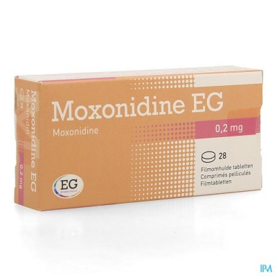 Moxonidine EG Tabl 28X0,2Mg