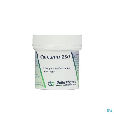 Curcuma-250 Caps 60 Deba