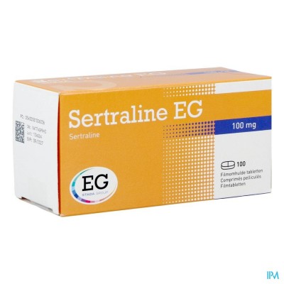 Sertraline EG 100Mg Tabl 100X100 Mg
