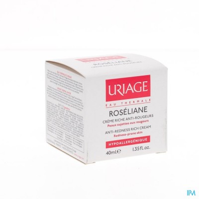 Uriage Roseliane Creme Rijk A/roodheid Pot 50ml