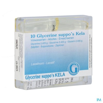 Glycerine Kela Pharma Supp Ad 10