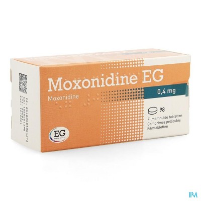 Moxonidine EG Tabl 98X0,4Mg