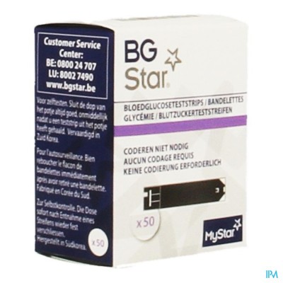 Bg Star Teststrips 50