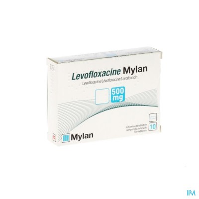 Levofloxacine Mylan Comp 10 X 500mg
