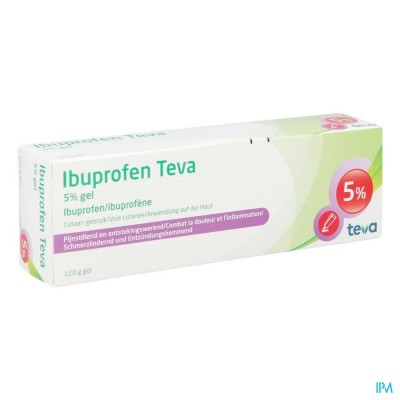 Ibuprofen Teva Gel Tube 120g