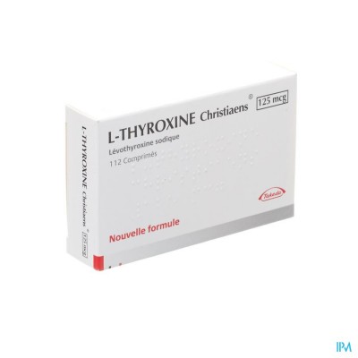 l Thyroxine Christiaens Comp 112x0,125mg