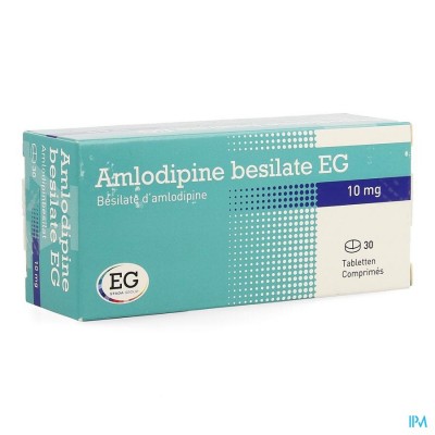 Amlodipine Besilate EG Tabl 30X10Mg