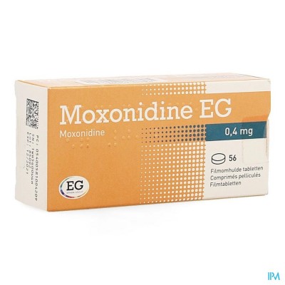 Moxonidine EG Tabl 56X0,4Mg