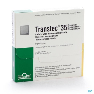 Transtec 35,0mcg/u Patch 5