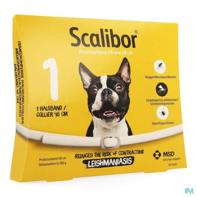 Scalibor Halsband 48cm Hond
