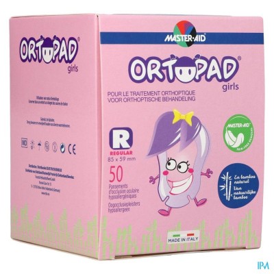 Ortopad Regular For Girls Oogpleister 50 73224