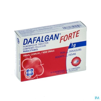 Dafalgan Forte Filmomh Comp 10 X 1000mg