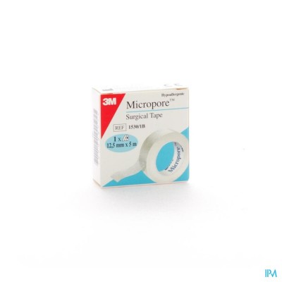 Micropore 3m Tape 12,5mmx5m Rol 1 1530p-0s