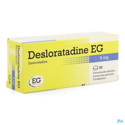 Desloratadine EG  5 Mg Filmomh Tabl  50 X  5 Mg