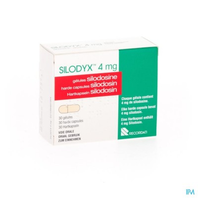 Silodyx Harde Caps 30 X 4mg Pvc/pvdc/alu