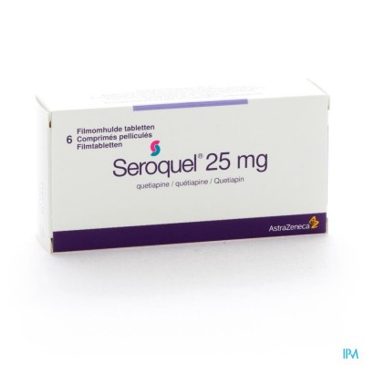 Seroquel 25 Comp 6 X 25mg