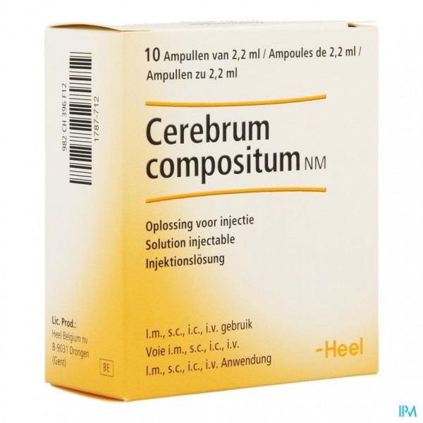 Cerebrum Compositum N Ii Amp 10x2,2ml Heel